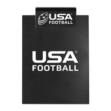 aerial view a black board & black clip garyline(r) letter clipboard with jumbo clip, image 1 of 2