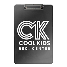 aerial view a smoke garyline(r) low - profile clipboard, image 1 of 2