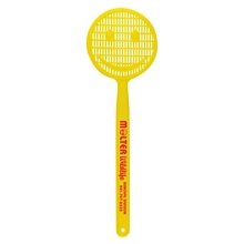 aerial view a yellow smile shaped flyswatter 16, image 1 of 2