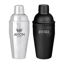 a group of 18 oz cosmo stainless steel cocktail shaker