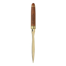 aerial view a rosewood the milano blanc rosewood letter opener, image 1 of 2
