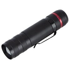 aerial view a black task led pocket flashlight, image 1 of 3