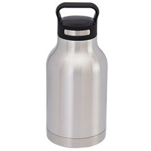 aerial view a stainless urban peak(r) 32 oz growler, image 1 of 2