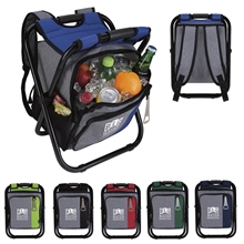 a group of koozie(r) backpack cooler chair