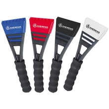 a group of comfort grip ice scraper