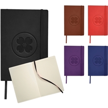 a group of journalbook(tm) pedova(tm) soft cover bound