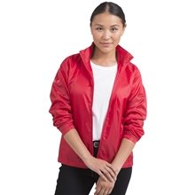 aerial view a group of womens darien lightweight windbreaker jacket, image 1 of 8