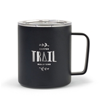 aerial view a black powder miir(r) vacuum insulated camp cup - 12 oz, image 1 of 8