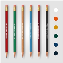 aerial view a group of 2 classic hexagon pencil, image 1 of 2