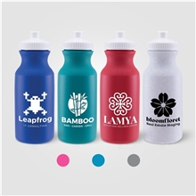 a group of bike ii - 20 oz. sports bottle with push pull lid