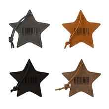 a group of stella leather star ornament