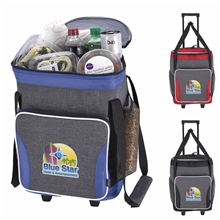 a group of koozie(r) two - tone tailgate rolling cooler
