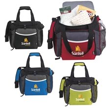 a group of koozie(r) 12- can duffel cooler
