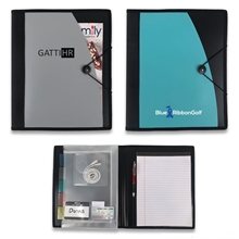 a group of organizer curve folder with notebook
