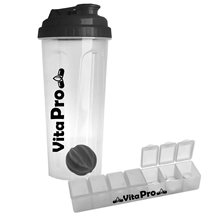 24 oz Endurance Tumbler With 7- Day Pill Case