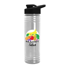 24 oz Slim Fit Water Bottles With Drink - Thru Lid - Digital