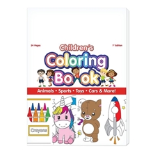 24 Page Childrens Coloring Book - USA Made