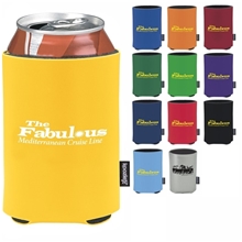 a group of custom promotional deluxe collapsible koozie cup holder