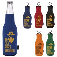a group of koozie(r) neoprene zip - up bottle cooler