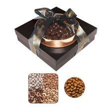 aerial view a black the beverly hills - grade a nuts chocolate almonds, image 1 of 2