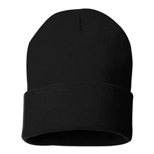 a black sportsman - 12 solid cuffed beanie - colors