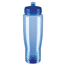 27 oz Gripper Poly - Clear Plastic Squeezable Bottle
