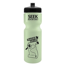 28 oz Glow - In - The - Dark Sports Bottle