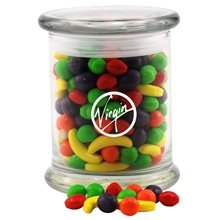 3 1/2 Round Glass 12 oz Jar with Runts