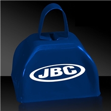3 Metal Cowbells - Blue