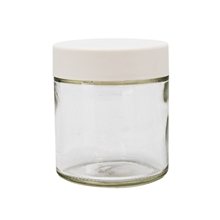 3 oz Clear Glass Jar