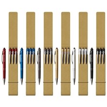 3- Piece Glacio Pen Set With Recycled Case