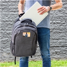 3 Zippers Large Storage Backpack