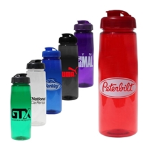 30 oz Poly - Saver PET Bottle with Flip Top Cap