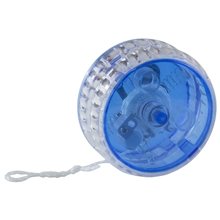 aerial view a blue go - yo blue blue light - up led yo - yo, image 1 of 4