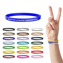 3/16 Silicone Wristband