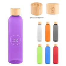 32 oz Jordan rPET Bottle With Bamboo Lid