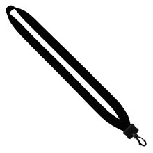 3/4 Cotton Lanyard with Plastic Clamshell Swivel Snap Hook