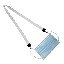 3/4 Dye - Sublimated Mask Keeper Pro with Plastic Swivel Snap Hooks
