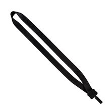 3/4 Smooth Nylon Lanyard with Plastic Clamshell Bulldog Clip