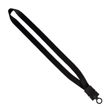 3/4 Smooth Nylon Lanyard with Snap - Buckle Release O - Ring