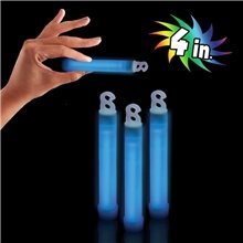 4 Blue Glow Sticks