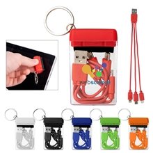 4- In -1 Charging Cable Screen Cleaner Set