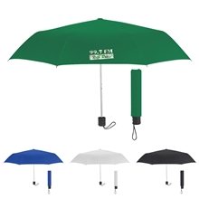 42 Arc Telescopic Umbrella With 100 rPET Canopy