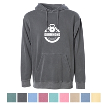 a group of independent trading company unisex midweight pigment dyed hooded sweatshirt