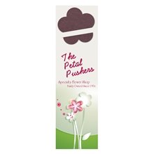 a group of flower seed shape bookmark