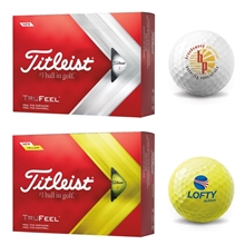 aerial view a group of titleist(r) trufeel(tm) golf ball standard service, image 1 of 2