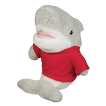 a gray 8 salty shark - shirt