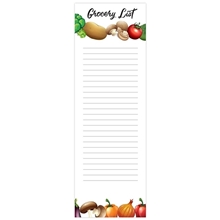 aerial view a white souvenir(r) 3 x 9 scratch pad, 25 sheet, image 1 of 10