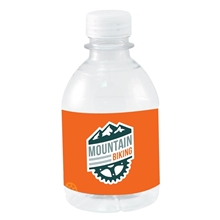 a clear 8 oz aquatek bottled water