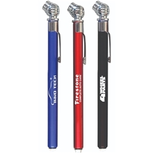 a group of tire pressure gauge with pen clip